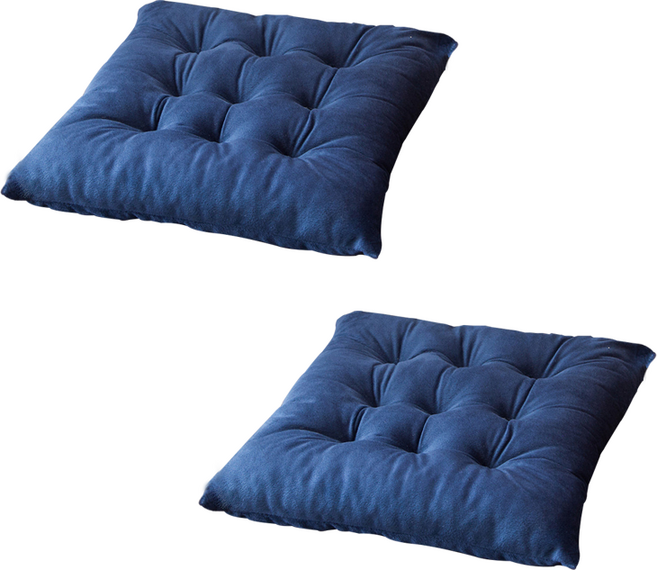 에버하우스 극세사 사각 쿠션 2p