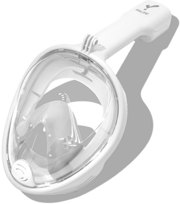 It's Life 第二代全面罩浮潛面鏡, White