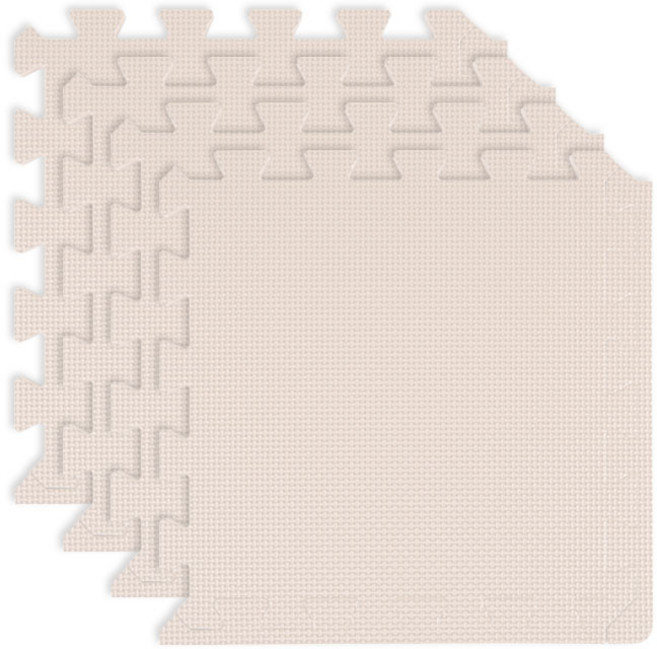 딩동펫 반려동물 퍼즐매트 4p, 라이트핑크, 4개