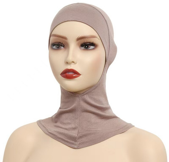 조인메이드 머리 두건 단색 히잡