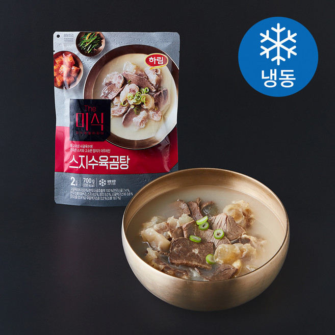 더미식 스지 수육곰탕 2인분 (냉동), 700g, 1개