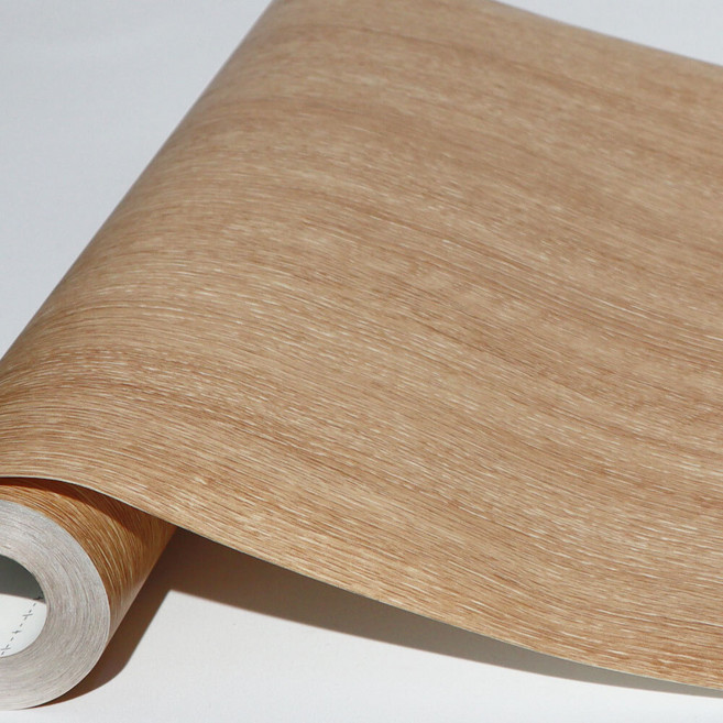 데코미 에어프리 무늬목 시트지 AWS-11003, 오크옐로우