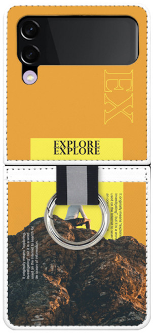 바니몽 팝무드 가죽 포켓 휴대폰 케이스