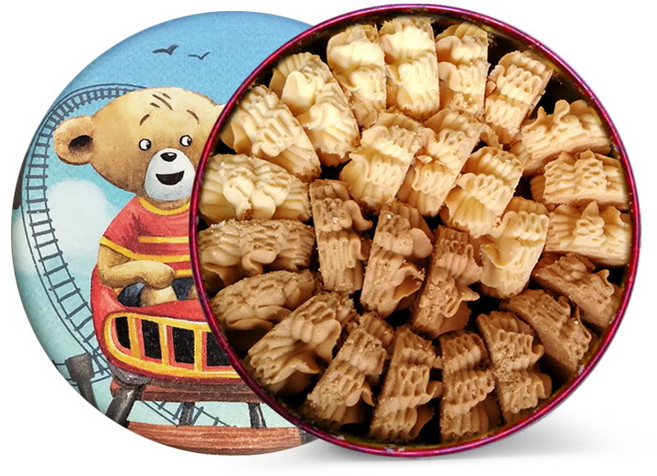 제니베이커리 2믹스 쿠키 S, 320g, 1개