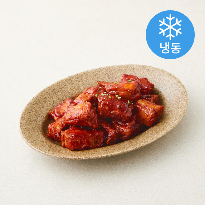 천지푸드 수제 한돈 한입 매운쪽갈비 (냉동), 720g, 1개