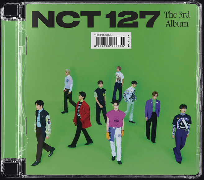 NCT 127 正規3輯《STICKER》JEWEL CASE Ver. (版本隨機無海報), 1CD