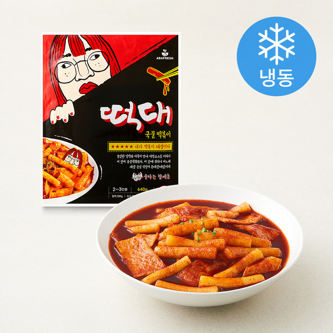 떡볶이대장 떡대 국물떡볶이 (냉동), 640g, 1개