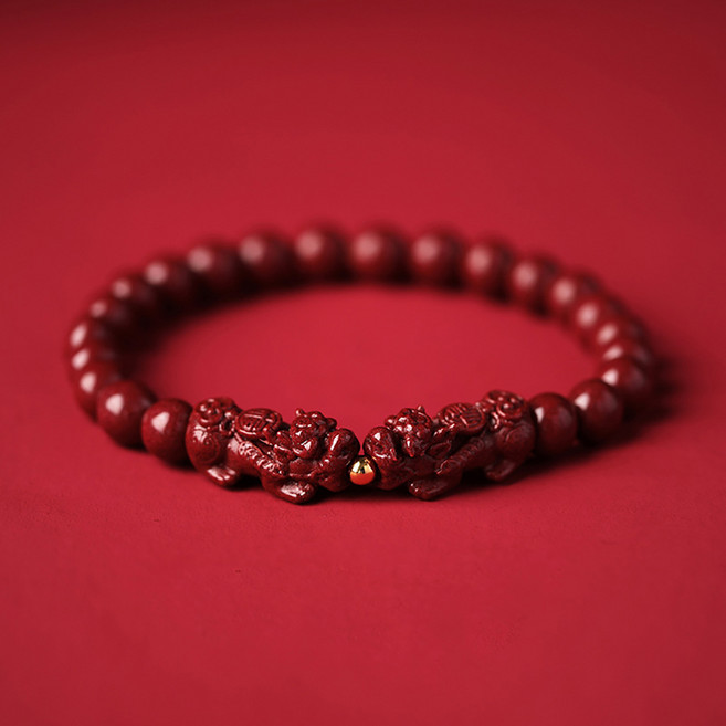 Buddhabest 鏡面硃砂念珠手鍊