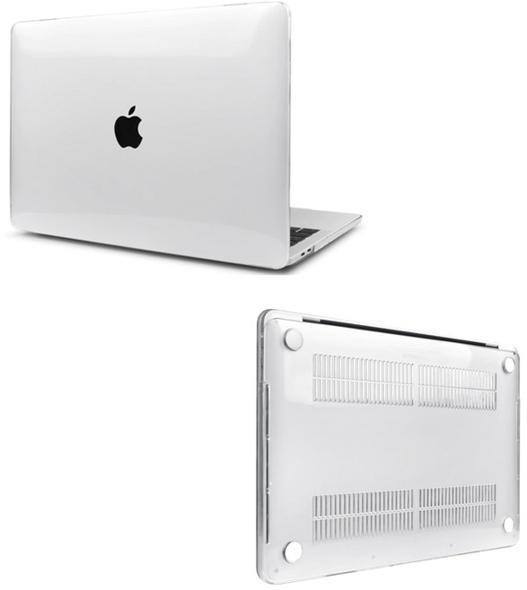 호야컴 뉴 맥북에어 M1 투명 하드 케이스 A2337, 1개