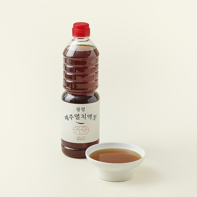 광령푸드 제주멸치액젓, 900ml, 1개