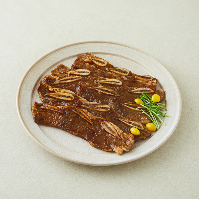 모아미트 키위퓨레가 들어간 수제양념 LA갈비 (냉장), 1개, 800g