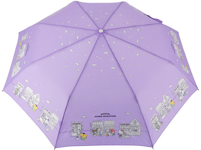 산리오 캐릭터즈 스토어 완전자동우산 MUHKU70063+커버세트