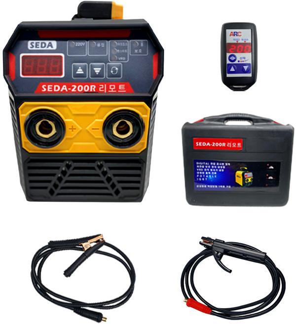 變頻電弧焊機 + 遙控器套組, 1套, SEDA-200R
