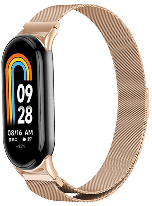 스페이스쉴드 스마트워치 메탈 스트랩, 로즈골드, 1개