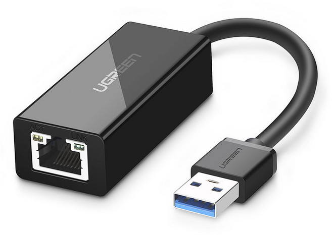 유그린 기가비트 USB3.0 랜카드 젠더 어댑터, U-20256, 1개