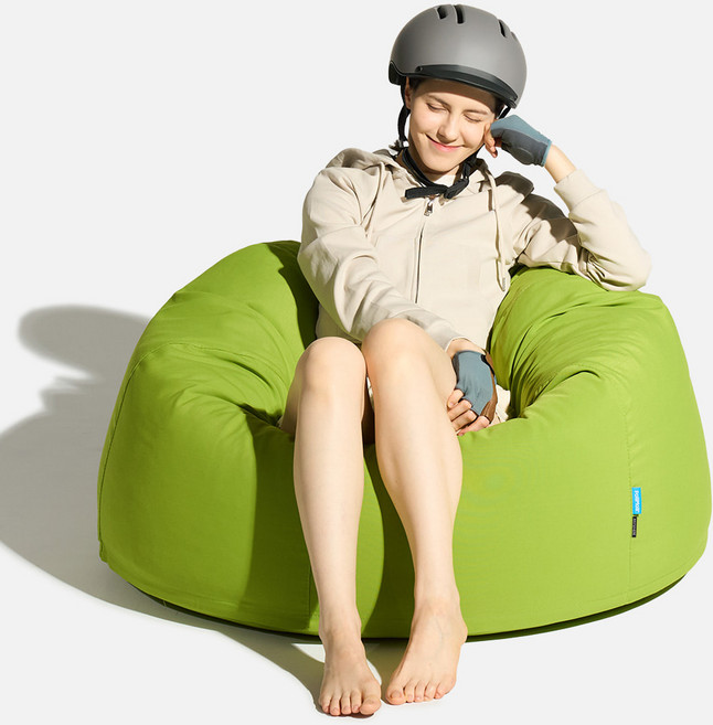 폴리몰리 애니웨어 빈백 소파 904P, 애플 그린