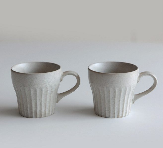 니코트 라플레르 베이직 머그컵 300ml, 2개