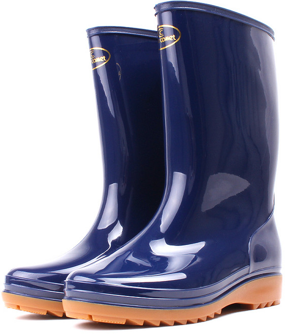 슈퍼카미트 여성 경량 미디엄 다용도 위생 고무 작업 장화