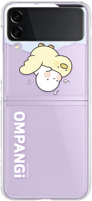 옴팡이 와글 클리어 하드 휴대폰 케이스