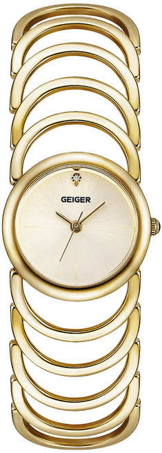 가이거 여성용 메탈 팔찌시계 GE1140