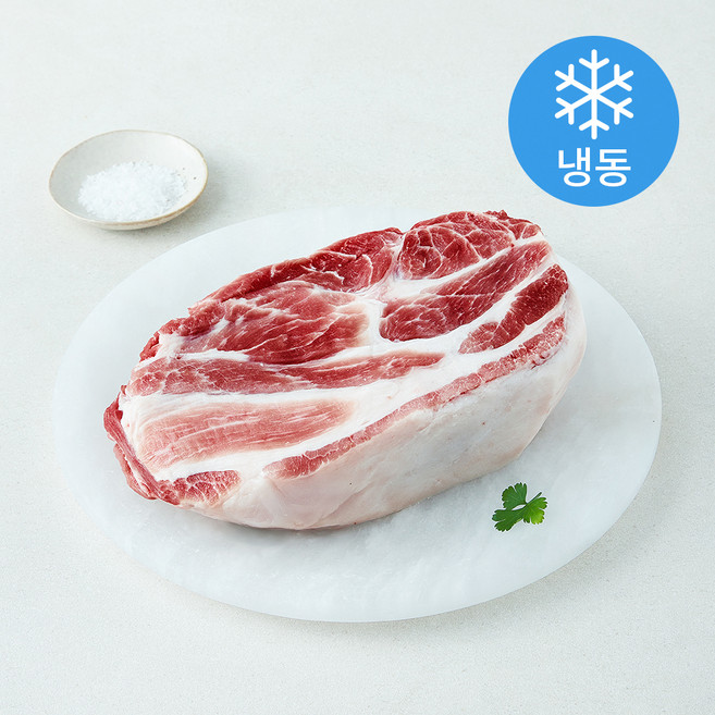 미국산 돼지 통 목전지 (냉동), 1개, 800g