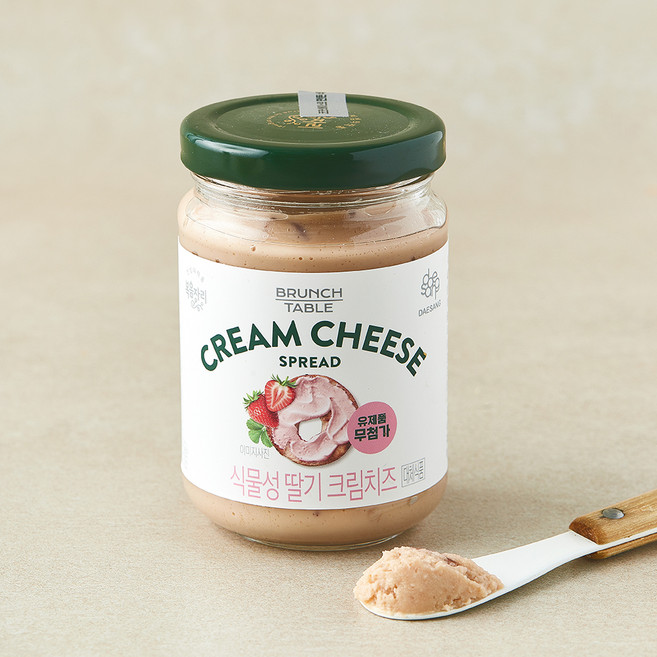 복음자리 식물성 딸기 크림치즈, 190g, 1개, 1개입
