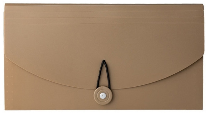 CareFree 사무실 영수증 정리함 RA-10, 브라운, 1개