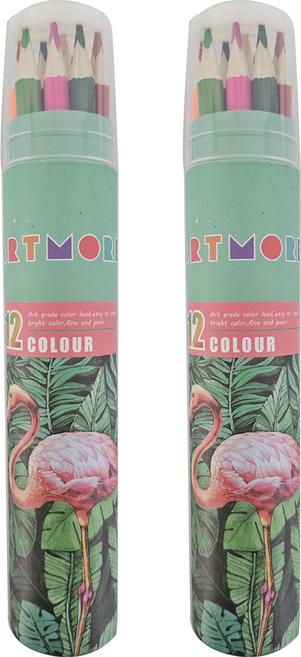 아트모아 전문가용 색연필, 12색, 2개