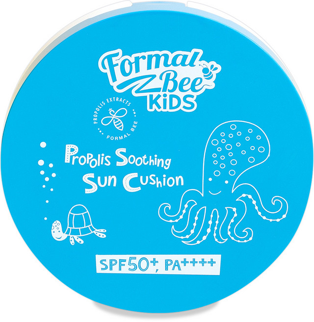 포멀비키즈 유아 프로폴리스 수딩 대왕 선쿠션 SPF50+ PA++++, 25g, 1개