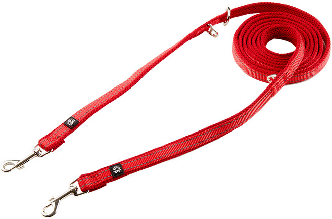 멍템 멀티 리드줄 3미터, 레드, 1개