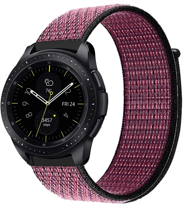 디지지 갤럭시워치 나일론 스포츠 스트랩 20mm, 트루베리, 1개