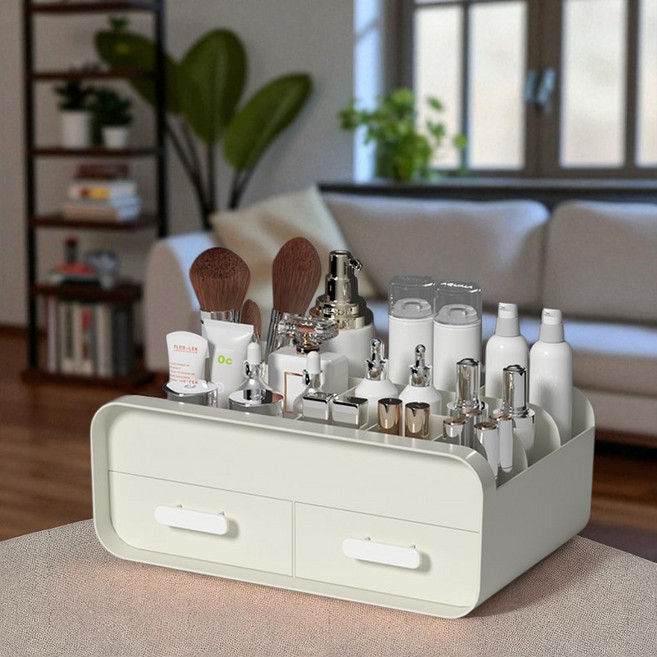 헬로젬 멜로우 하우스 다용도 정리함, 크림 베이지, 1개