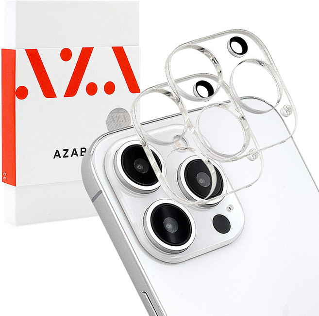 아자벨 하이브리드 휴대폰 카메라렌즈 풀커버 강화유리 보호필름 2p 세트, 1세트