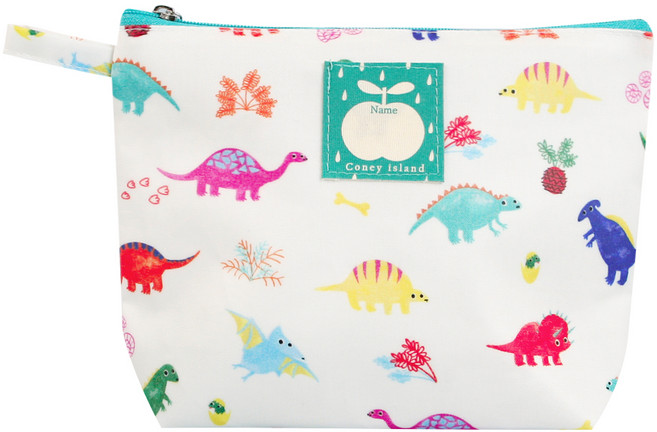 코니아일랜드 어린이집 준비물 방수파우치, 다이노