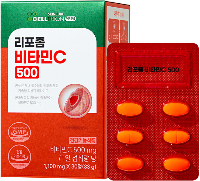 이너랩 리포좀 비타민C 500, 30정, 1개