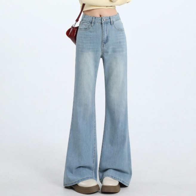 포플러앤씨 여성용 모라틱스 부츠컷 데님 팬츠 P26SPP120221