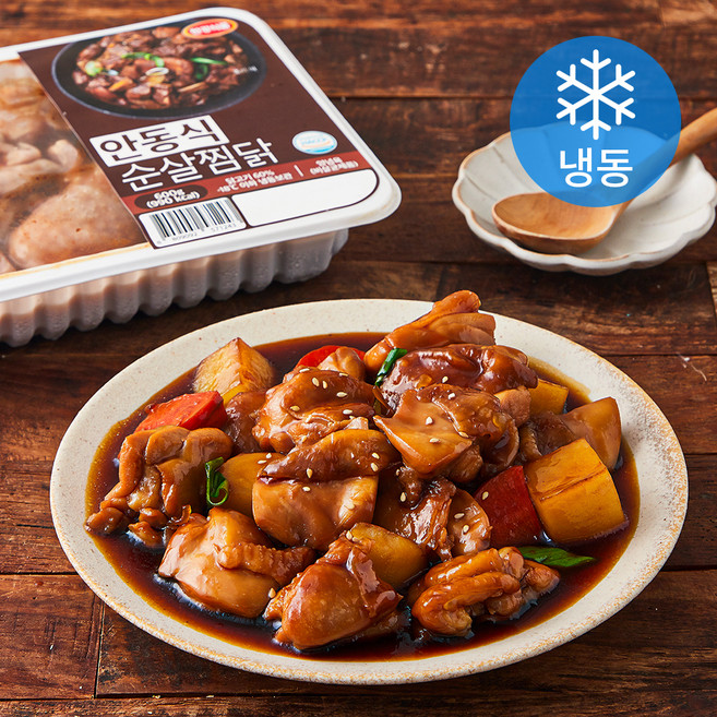 한강식품 안동식 순살 찜닭 (냉동), 600g, 1개