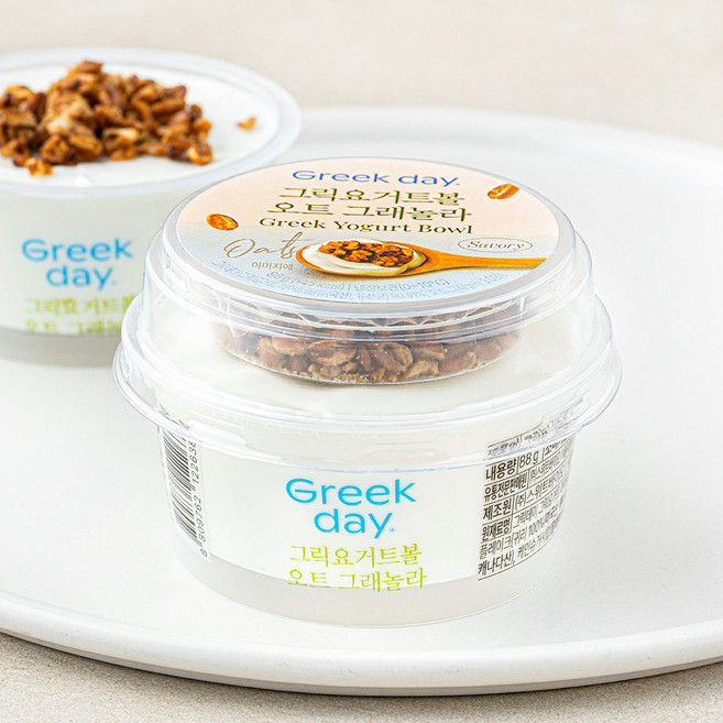 그릭데이 그릭요거트볼 오트그래놀라, 88g, 1개, 1개입