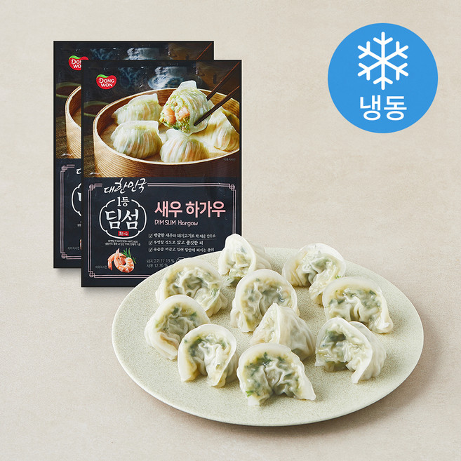 동원 딤섬 새우 하가우 (냉동), 300g, 2개