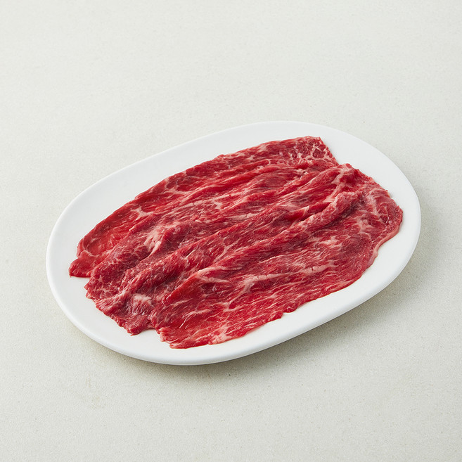 농협 한우 1+등급 육전용 우둔 (냉장), 1개, 300g