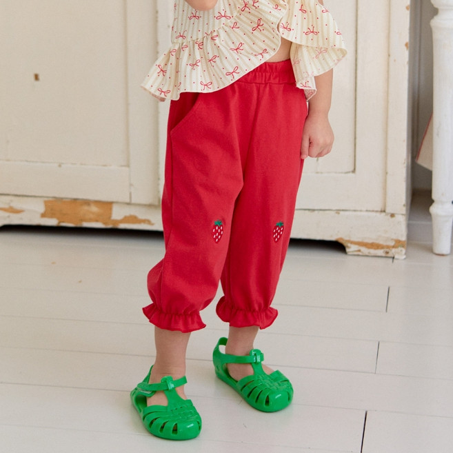 키키모라 아동용 딸기 퐁퐁 고쟁이