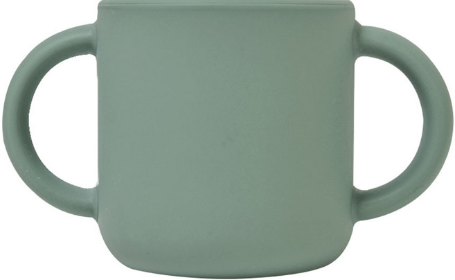 랄라비 실리콘 유아동컵, 그린, 1개