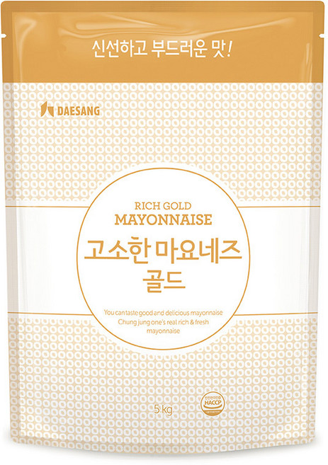대상 고소한 마요네즈 골드, 1개, 5kg