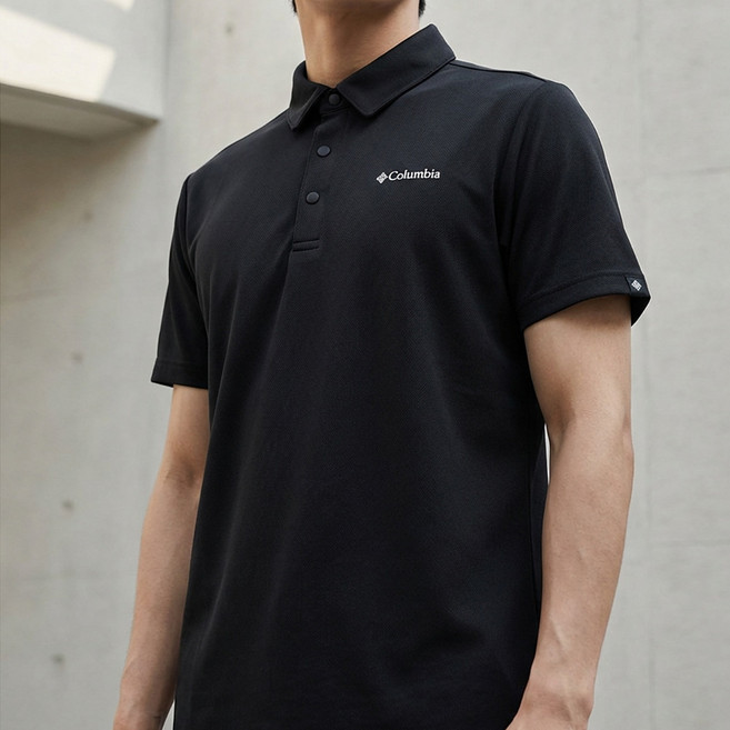 컬럼비아 남녀공용 반팔 폴로 티셔츠 C62YMG601