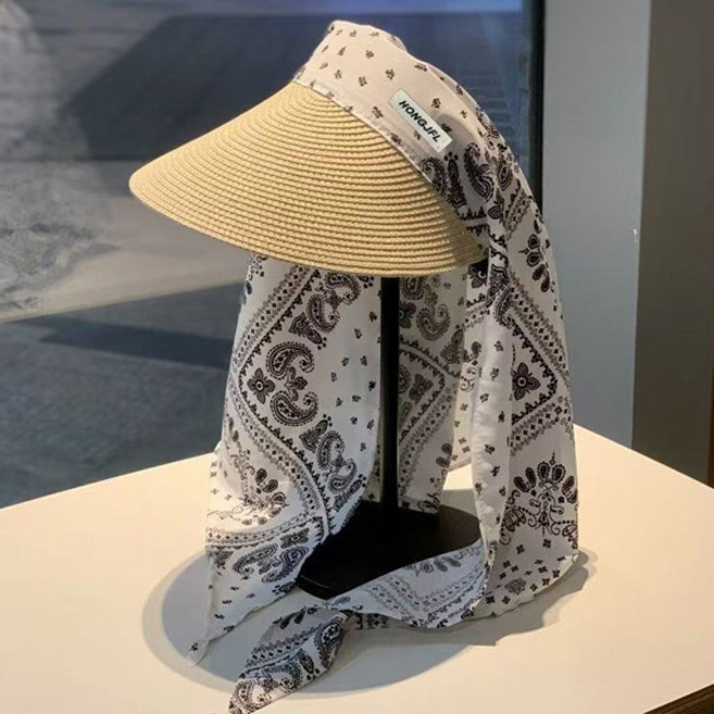 HONGJFL 루소 반다나 낚시 등산 바다 물놀이 썬캡