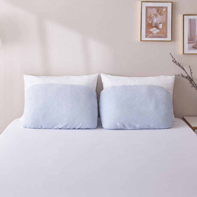 베네베딩 포그리 타월 밴드형 베개 커버