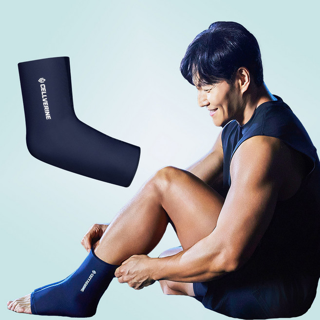 셀버린 크라이오써모 젤 발목밴드, 네이비, 1개