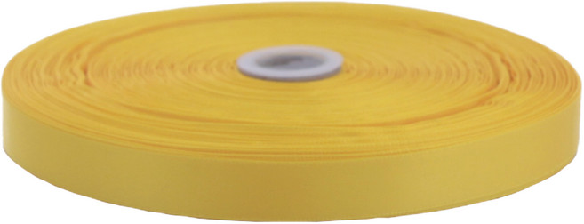 아이엔피 공단 리본끈 15mm, 066옐로우, 90m, 1개