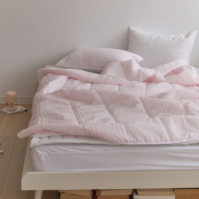 깃든 시어서커 여름 차렵이불