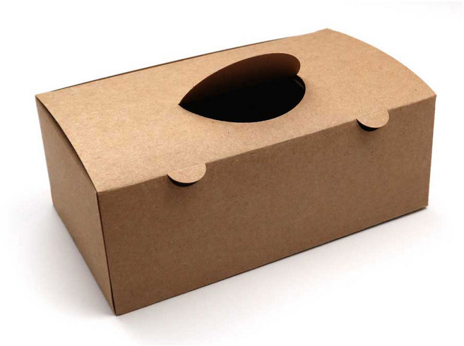 포장대장 크라프트 닭강정 통닭 포장박스 대, 1개입, 50개